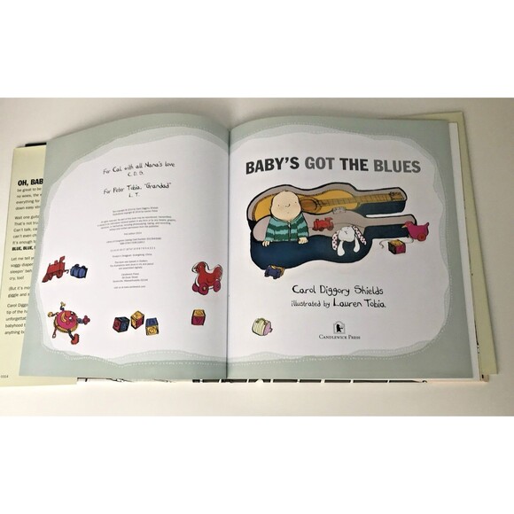 Baby's Got the Blues by Carol Diggory Shields, Hardcover Kids Book Illustrated - Picture 2 of 6